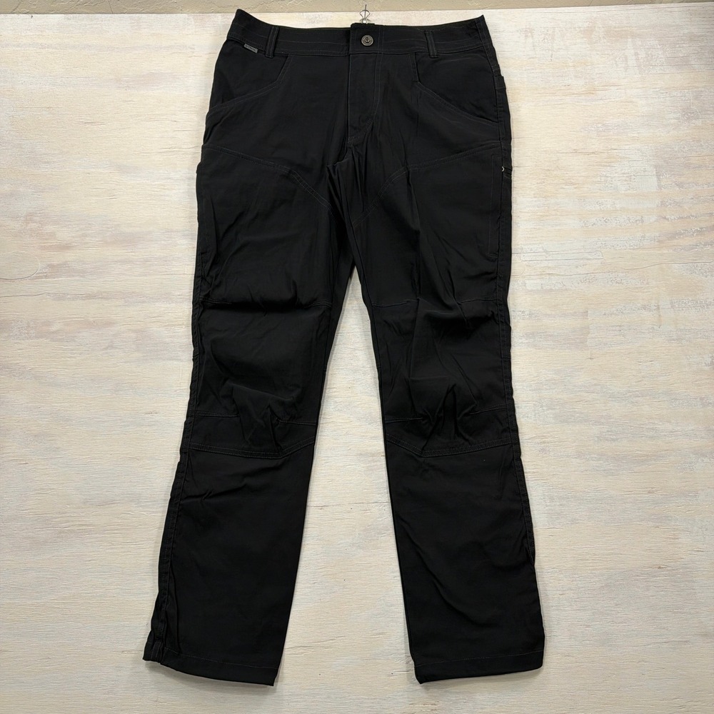 Kuhl Pant Renegade Rock 32x30 DWR Technical Hiking Outdoor Black Mens